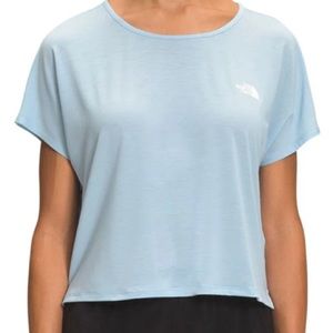 The North Face‎ Blue Wander Crossback Short Sleeve Shirt Large